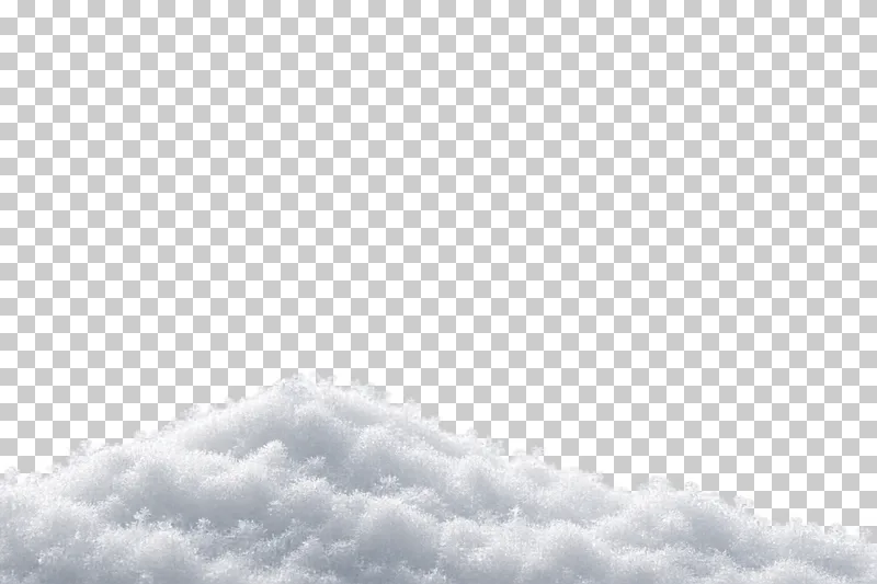 A soft irregular snowdrift with granular photographic texture.
