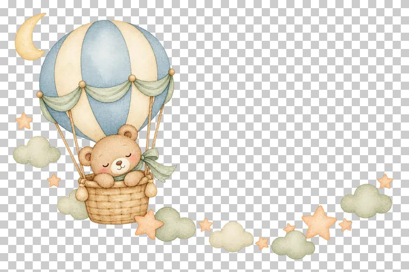 Watercolor illustration of asymmetric decoration with date space.
