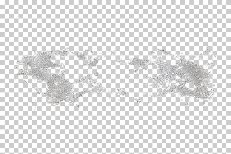 An irregular flat adhesive-residue footprint with clear gaps, fine grain and sparse fibers.