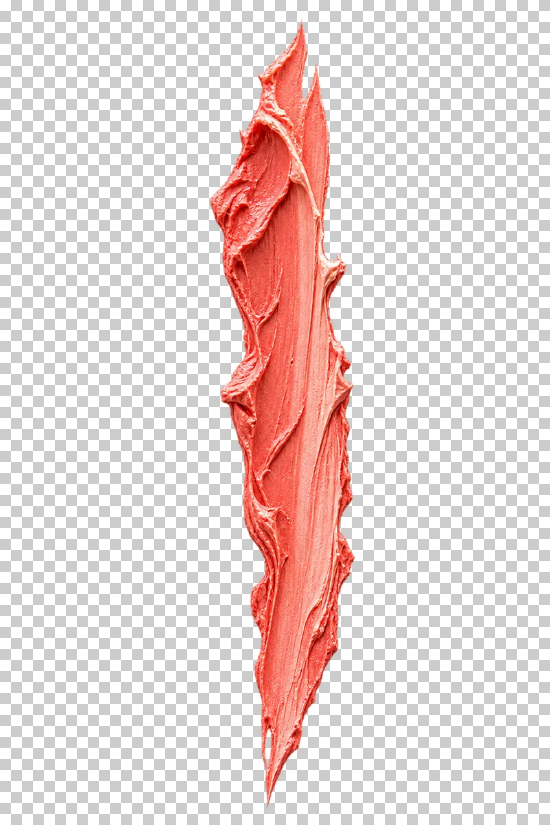 A slender upright coral ridge has an uneven central crest and narrow scraped sides.
