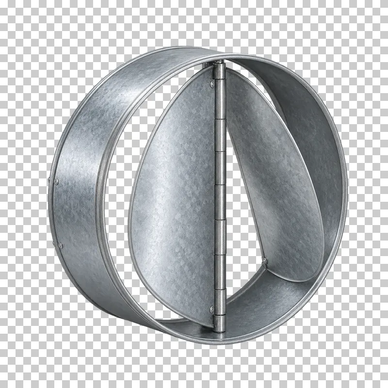 Gravity backdraft shutter insert.