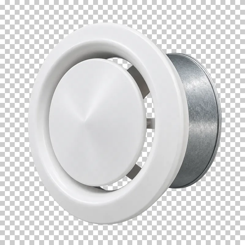 Round disc ventilation valve.