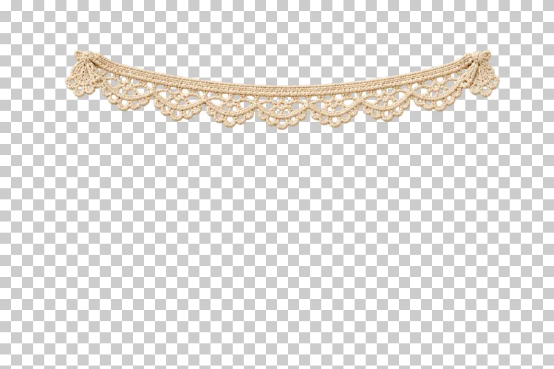 Shallow ivory lace header swag with gathered end tabs and scallops.