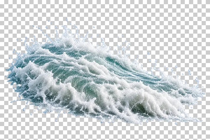 A low surging shorebreak with a foaming leading tongue.