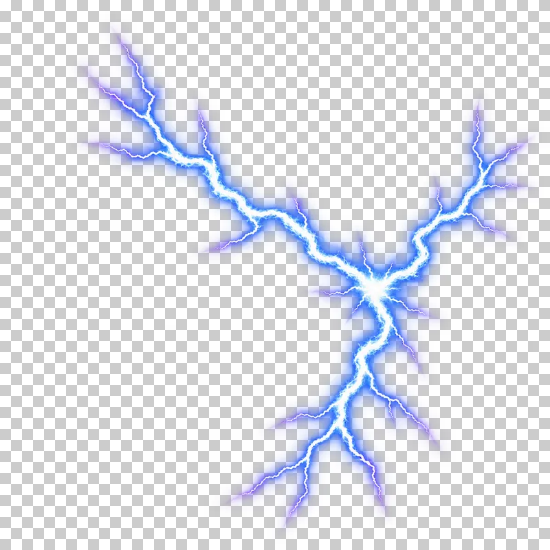 Three branched electrical channels meeting at a bright off-center junction.