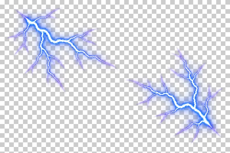 Two separate branched electrical channels entering from opposing corners.