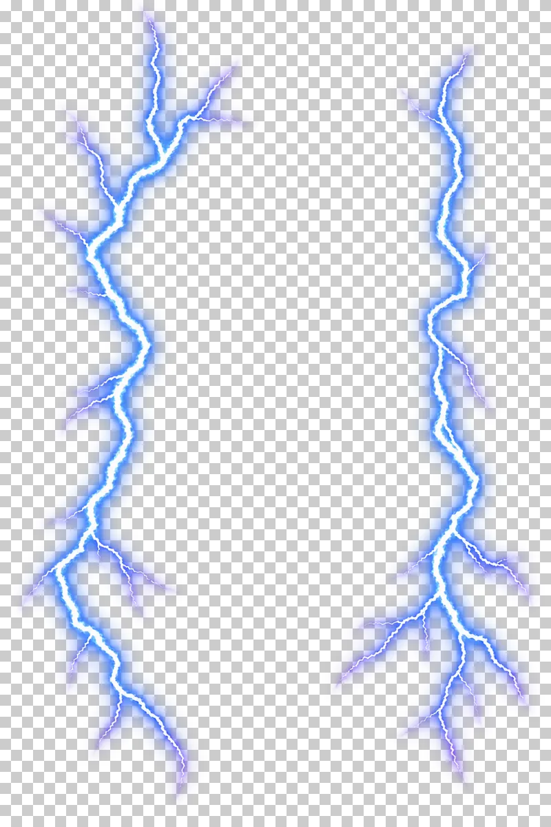 Two tall electrical channels with different branches framing an open portrait area.